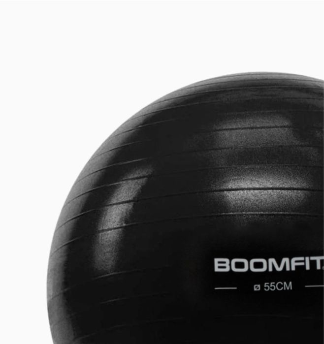 Bola de Pilates Preta 55cm - NOVO