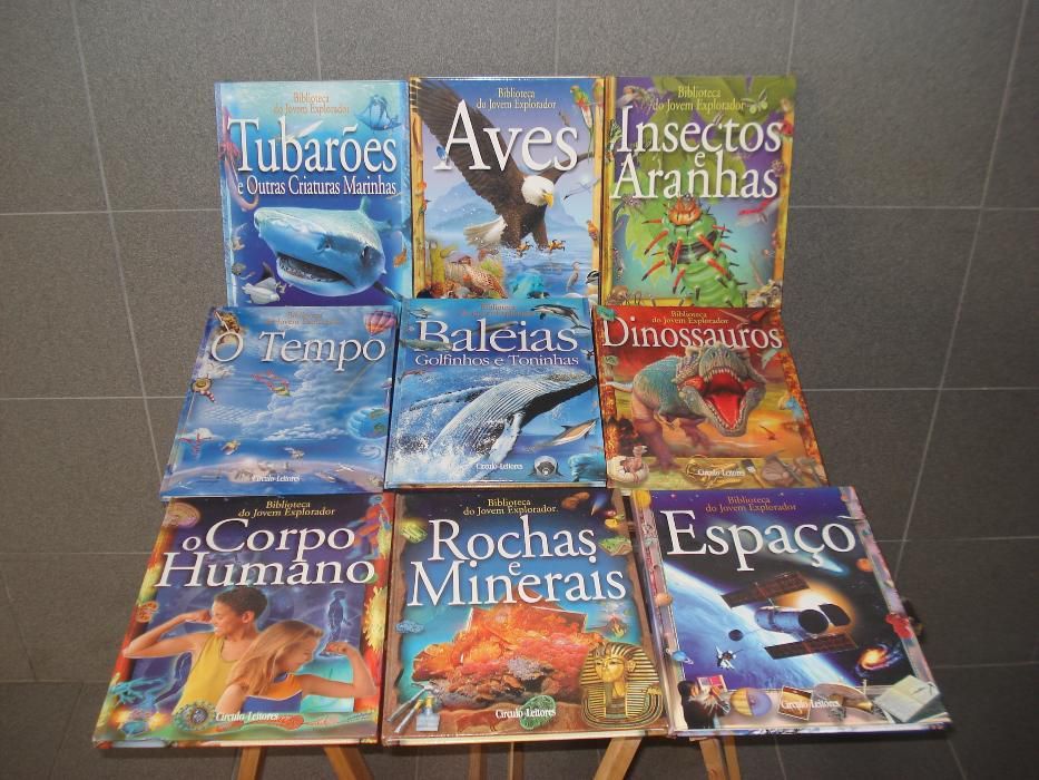 9 Livros Biblioteca do Jovem Explorador