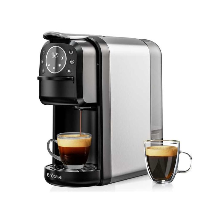 Máquina de Café 3‑em‑1 Digital - Nespresso - Dolce Gusto - Café em Pó - 1400W - 20 Bar - NOVO - Envio Gratuito