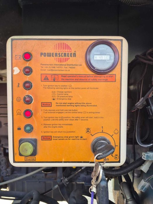 Mobilny przesiewacz wibracyjny Powerscreen 400