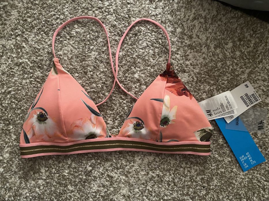 Ліф від купальника рожевий H&M eur 40  75C