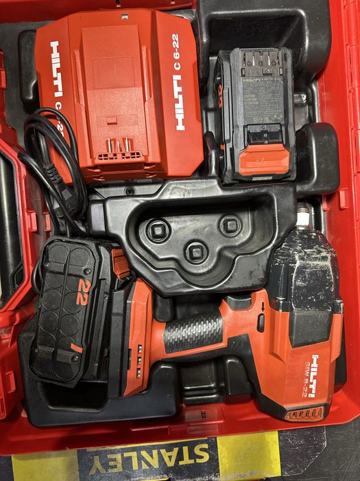 Акумуляторний ударний гайкокрут HILTI SIW 8 22 Nuron комплек