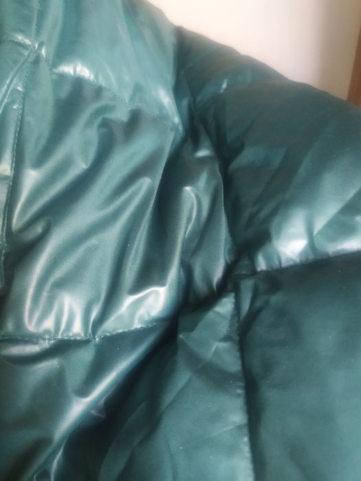 Medicine -kurtka,  piękny puchowy szmaragdowy płaszcz rozmiar L/XL now