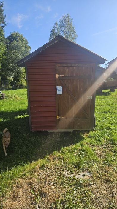 Mobilny domek gospodarczy / narzędziowy na kołach