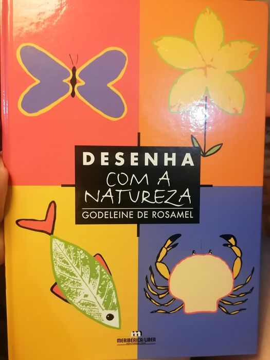 Livro infantil novo - Desenha com a Natureza