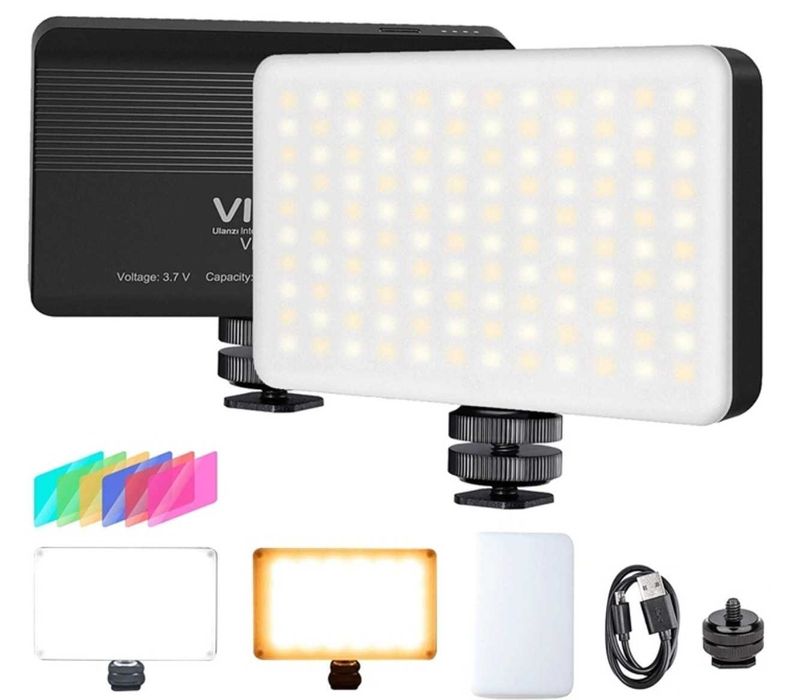 Ulanzi VL120 лампа фото відео LM07 фонарік кільцева лампа Ulanzi U200