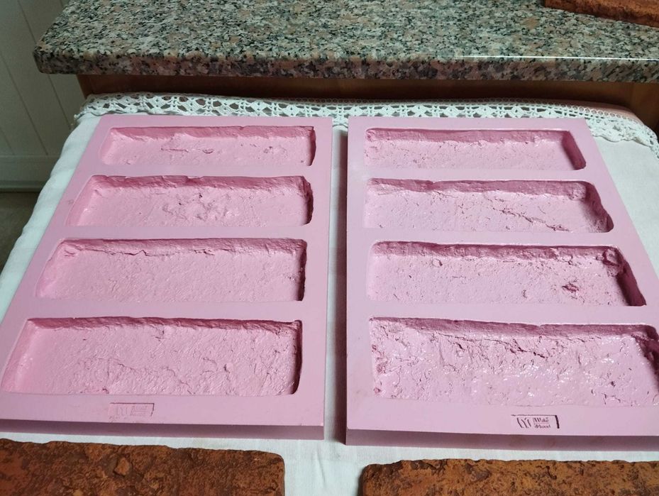 Revestimento 3d 2 Moldes Tijolo Burro