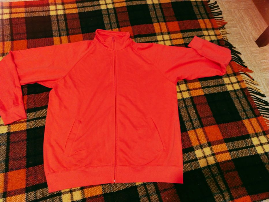 .реглан кофта с молнией трикотаж большой 60 размер