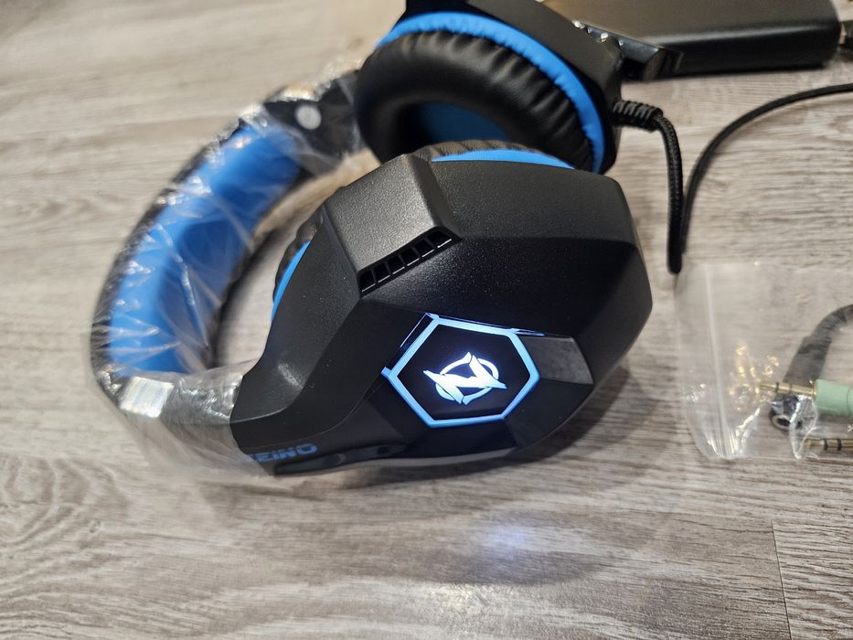 Геймерські навушники провідні з мікрофоном OZEINO ZW1