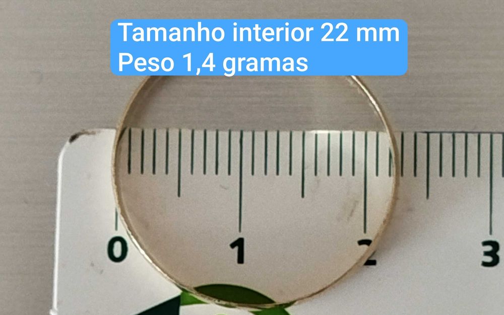 Aliança em Ouro de 18 Kilates