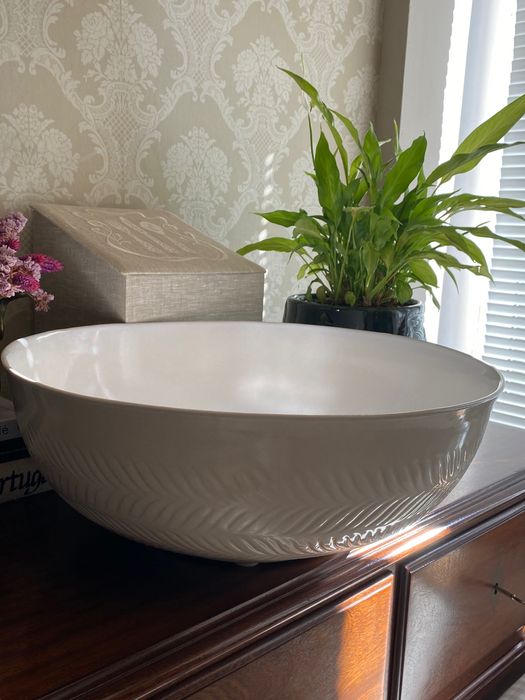 Taça porcelana 40 cm diâmetro 25€€€