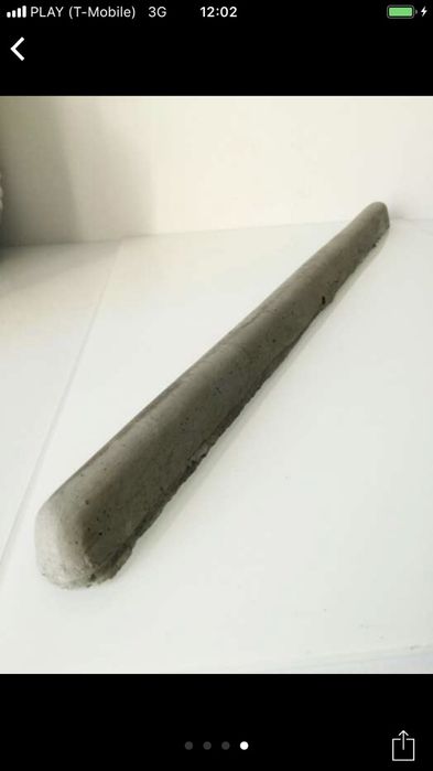 Listwa dystansowa betonowa 40mmx500mm