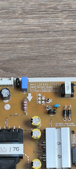 Płyta zasilająca do telewizora LG49UJ6517