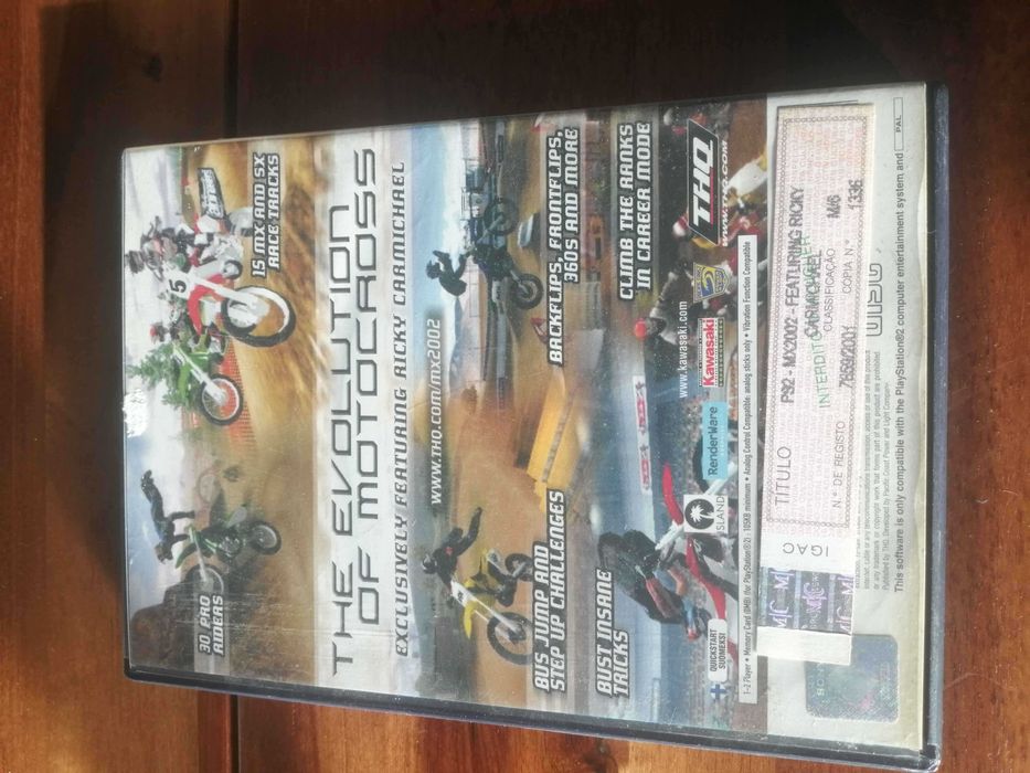 MX 2002 featuring Ricky Carmichael PS2