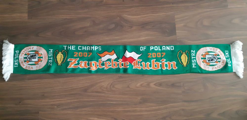 Szalik piłkarski Zagłębia Lubin-2007