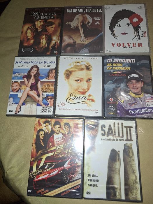 DVD'S em óptimo estado