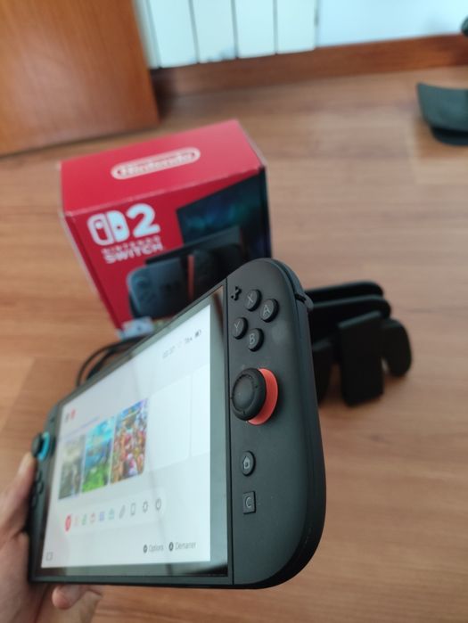 Nintendo Switch 2 + 3 jogos instalados