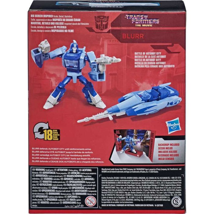 Transformers The Movie Studio Series Takara Tomy Autobot Blurr 86-03