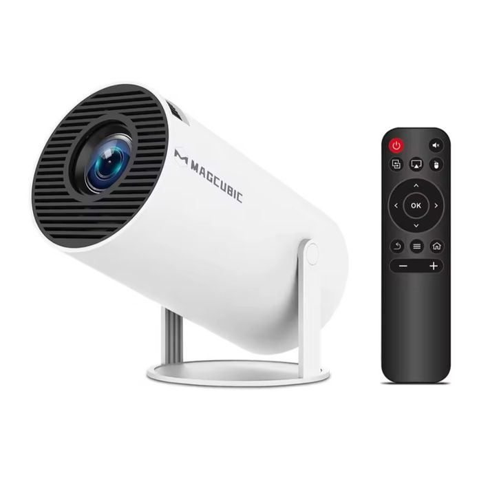 Proietor  HY300 Pro+ 4K 8000 Lumens Android 11 WiFi 6 BT5.4 Portátil com Alto-falante HiFi (Novo)