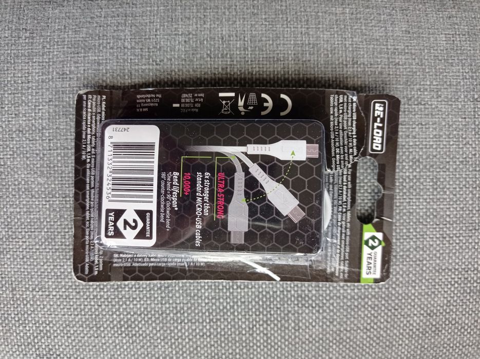 Kabel micro USB 1,5m