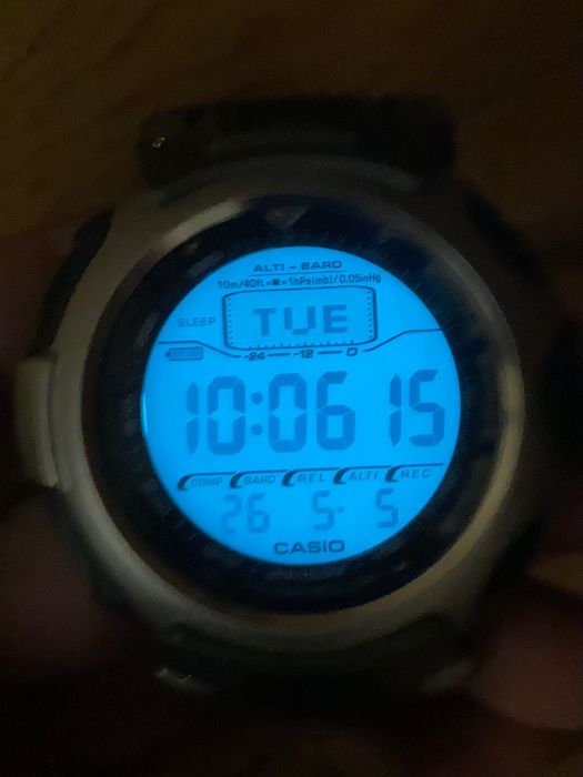 CASIO PRO TREK PRG - 50 (2471) retro