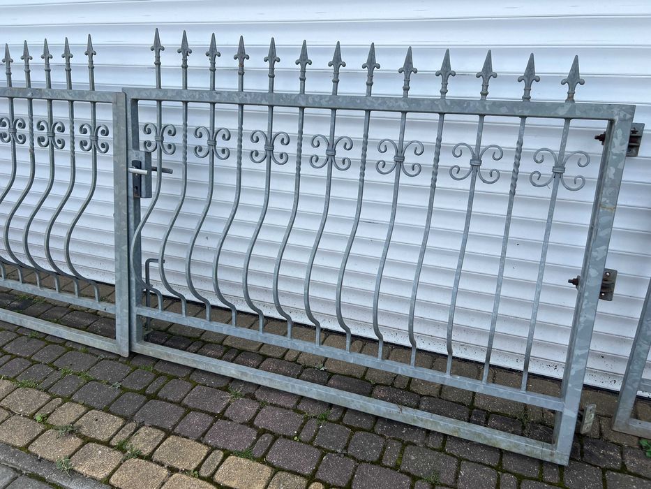 Brama, furtka i przęsła OCYNK – ciężkie, 9 metrów zestaw