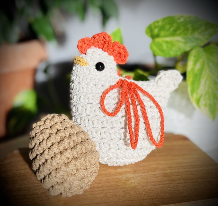 Jajka szydełkowe - rustykalna wielkanoc