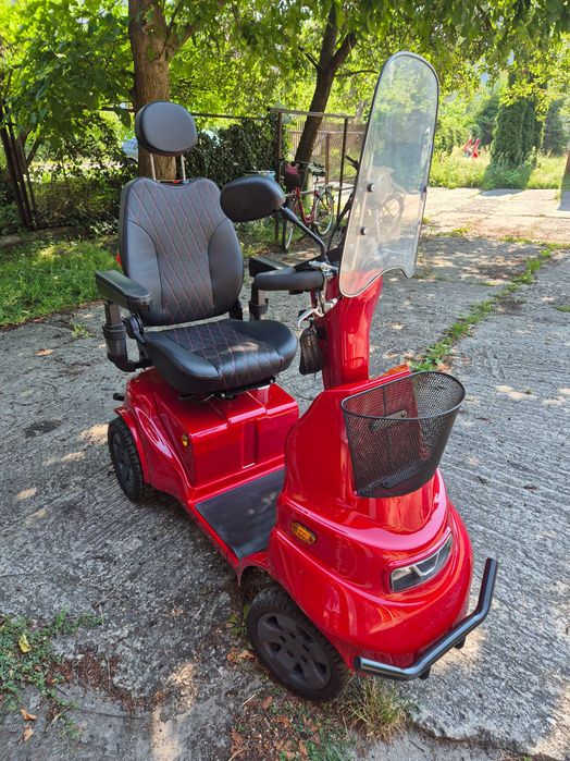 Czterokołowy skuter dla seniora z 2022r.- przebieg 24 km (jak nowy)