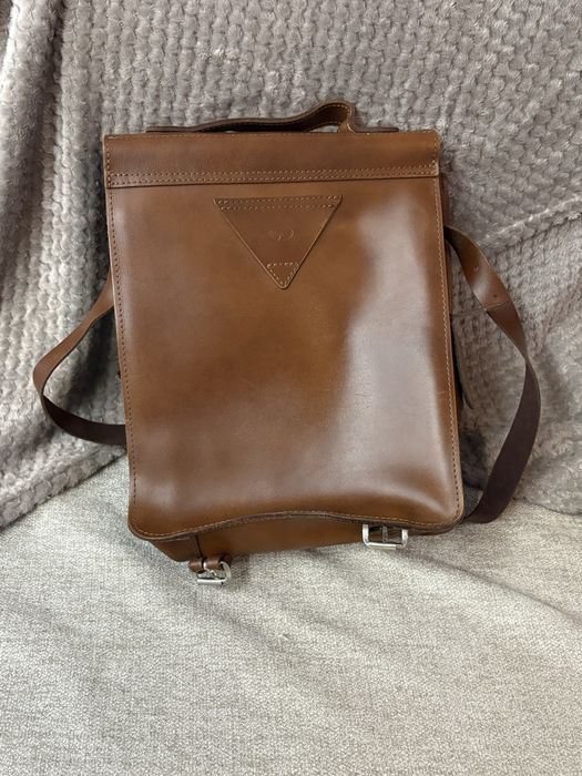 Skórzana torba listonoszka