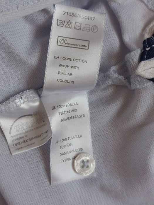 100%bawełna. Błękitne polo. Kappahl Hampton Republic. Rozmiar XL