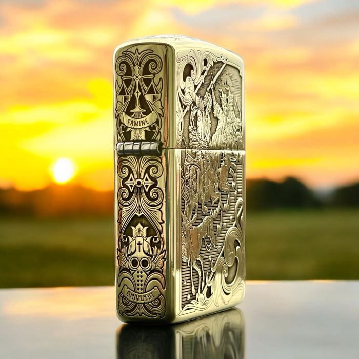 Нова оригінальна запальничка Zippo Armor Four Horsemen of