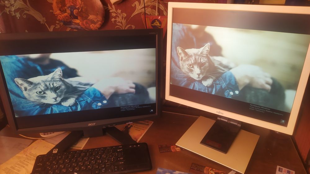 Монітор 19 дюймів.