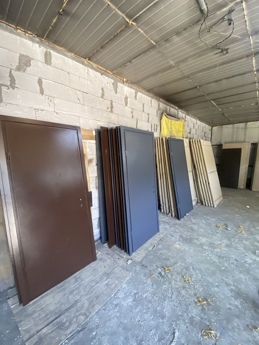 Технічні двері в підвал, металеві двері, металлические двери