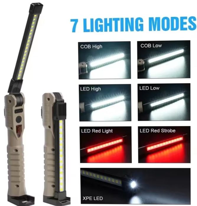 Ліхтар-лампа тактичниий сигнальний акумуляторний світлодіодний