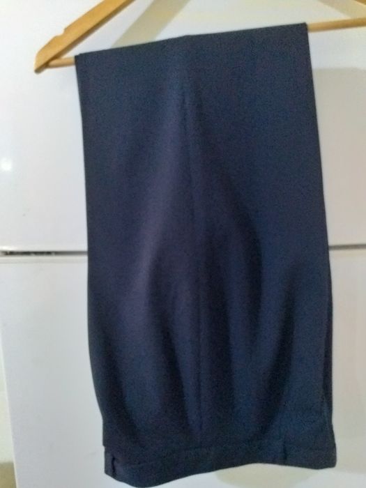 Calças de tecido fino