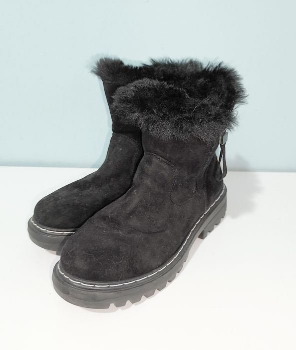 Buty ocieplane na chłodne dni - 39/25 cm -