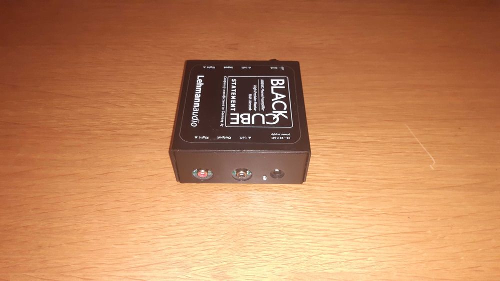 Pré Amp Lehmann Audio Black Cube Statement