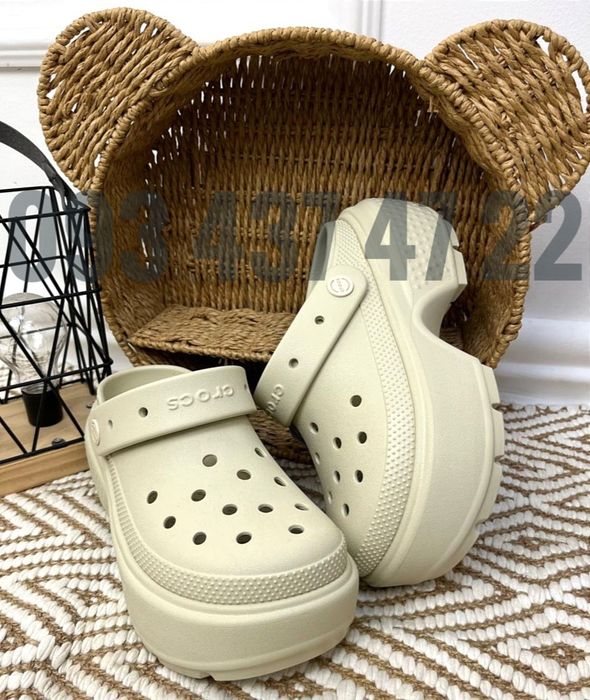 Stomp Clog на Платформі Жіночі Крокси Сабо Усі розміри Crocs Crocs