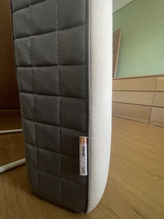 Cama de casal 160x200 com cabeceira estofada + colchão molas ensacadas (oferta)