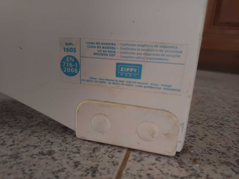 Cama bebe madeira