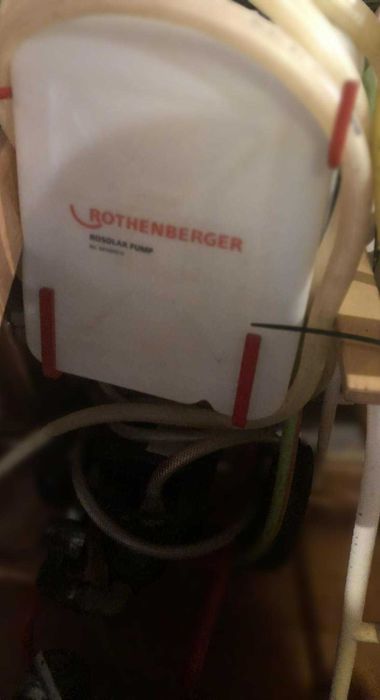 Bomba solar Rothenberger RoSolar Pump: perfeito estado funcionamento