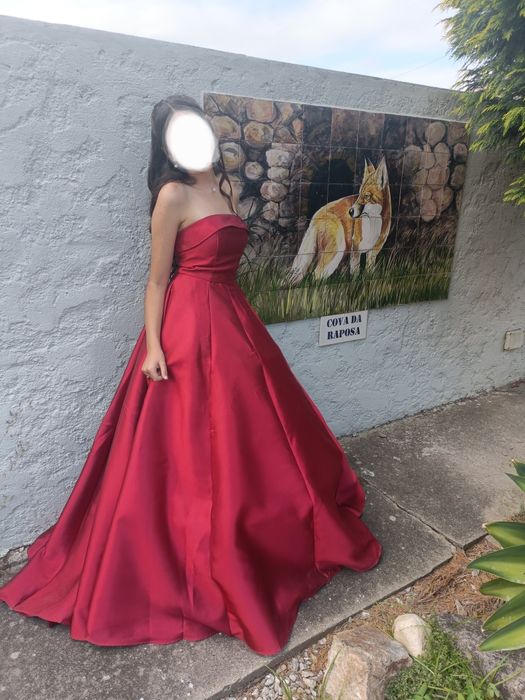 Vestido de festa com Saiote