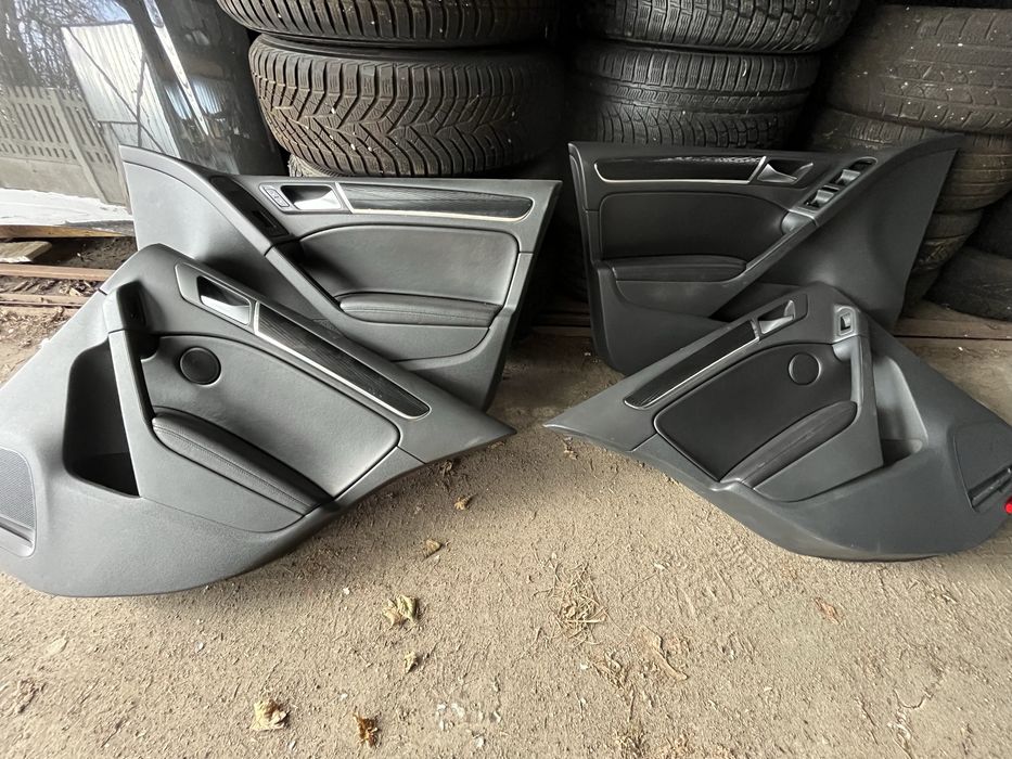 Boczki skorzane golf 6