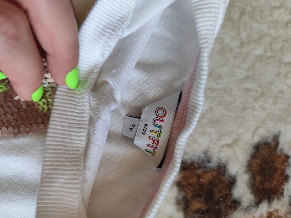 Bluzka oversize dziewczęca