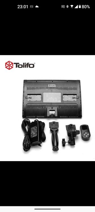 Lampa LED foto video Tolifo PT-650B