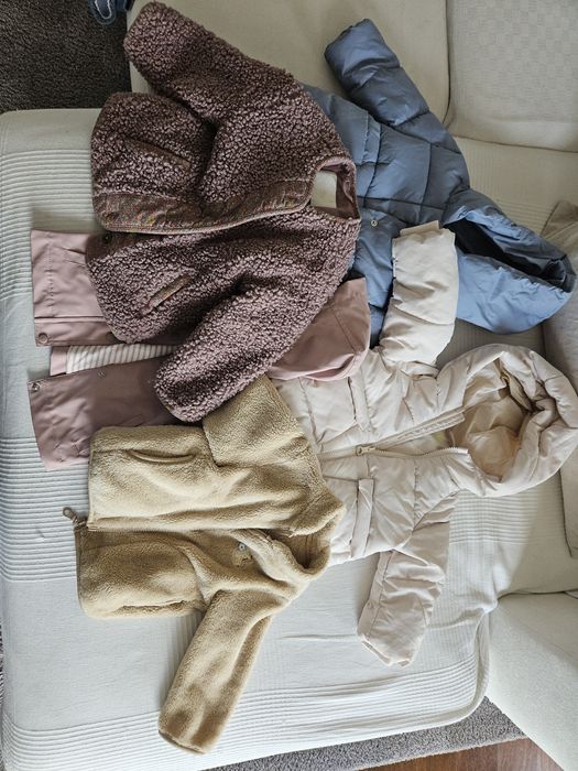 5 casacos de inverno de bebé