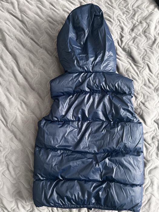 Жилетка, безрукавка синя на хлопчика