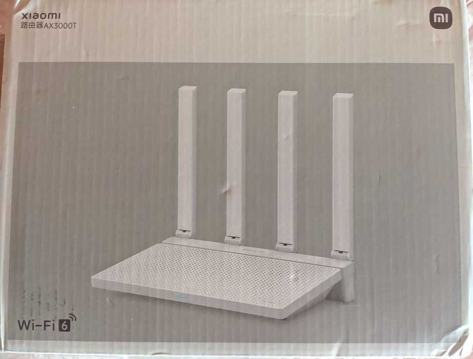 Роутер Xiaomi AX3000T WiFi6 (Новий)
