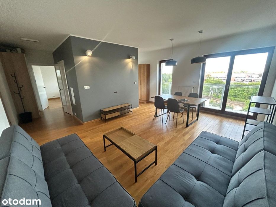 54m2, 2 pokoje, garaż, Wola/ Bemowo, widok na centrum, loggia 12m2