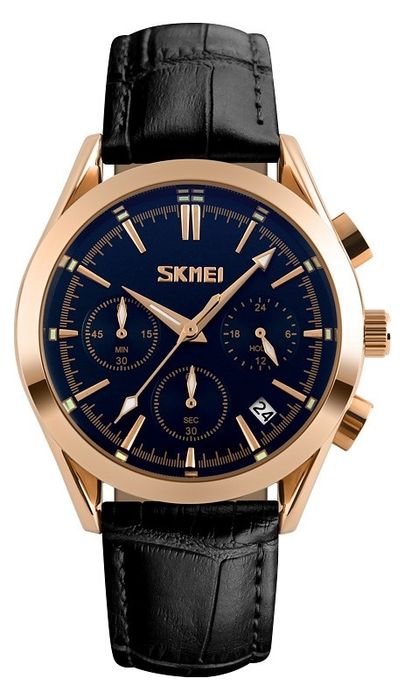 zegarek męski skmei 9127bk + box